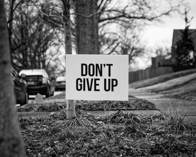 Problem-Solving Is About Persistence: Never Give Up