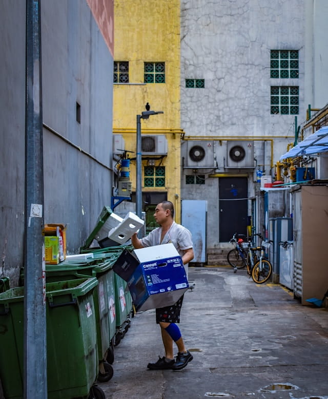 Responsibility: Today I need to throw away all the garbage