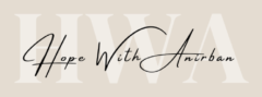 logo with words "Hope With Anirban"
